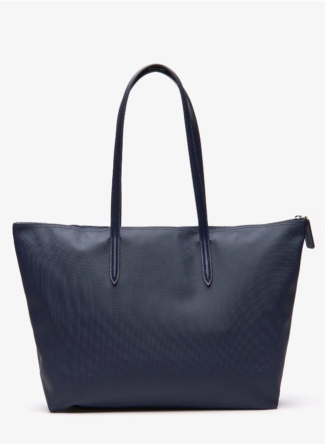 LACOSTE Lacoste Bag Large Shoulder Bag for women Dark Navy Tote bags for Women Lacoste Crossbody Bag  - Image 3
