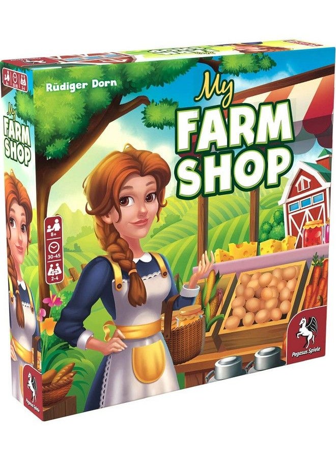 Pegasus Spiele - My Farm Shop Game By Pegasus Spiele 2 4 Players Games For Family 30 45 Mins Of Gameplay Games For Family Game Night Games For Kids And Adults Ages 8+ English Version - Image 1