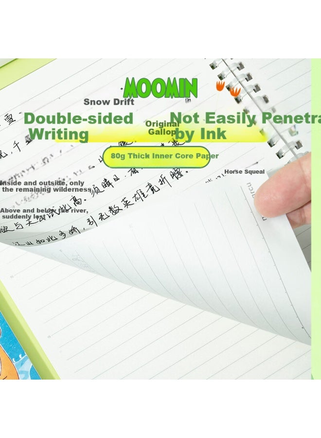 Masmarcu M&g Muming B5 Notebook, High-quality Simple Soft Spiral Notebook For Students, Error Correction Journal, Study Supplies, Green, 1 Book With 40 Sheets, Xq028666 - Image 3
