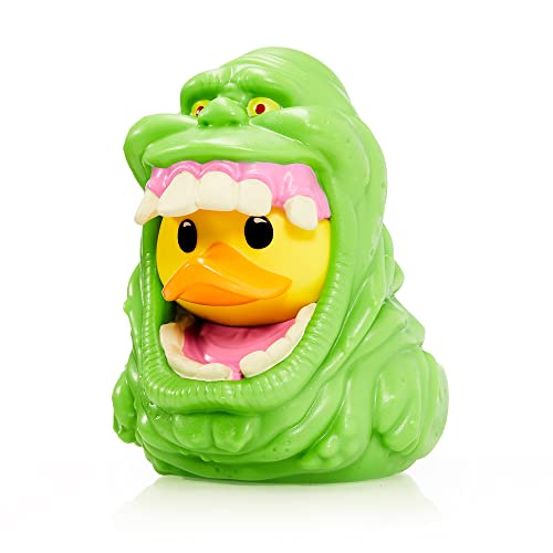 TUBBZ Boxed Edition Ghostbusters Slimer Cosplaying Rubber Duck Vinyl Figure - Image 1