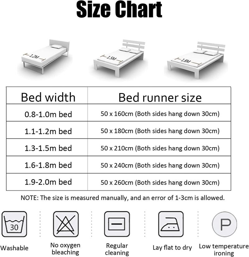 Bed Runners King Size Bed Scarf s for King Size Velvet Bedding Cover Blankets Bedspread Decor Throw for Hotel Bedroom Green 2 50 * 210cm for 1.5m Bed - Image 3
