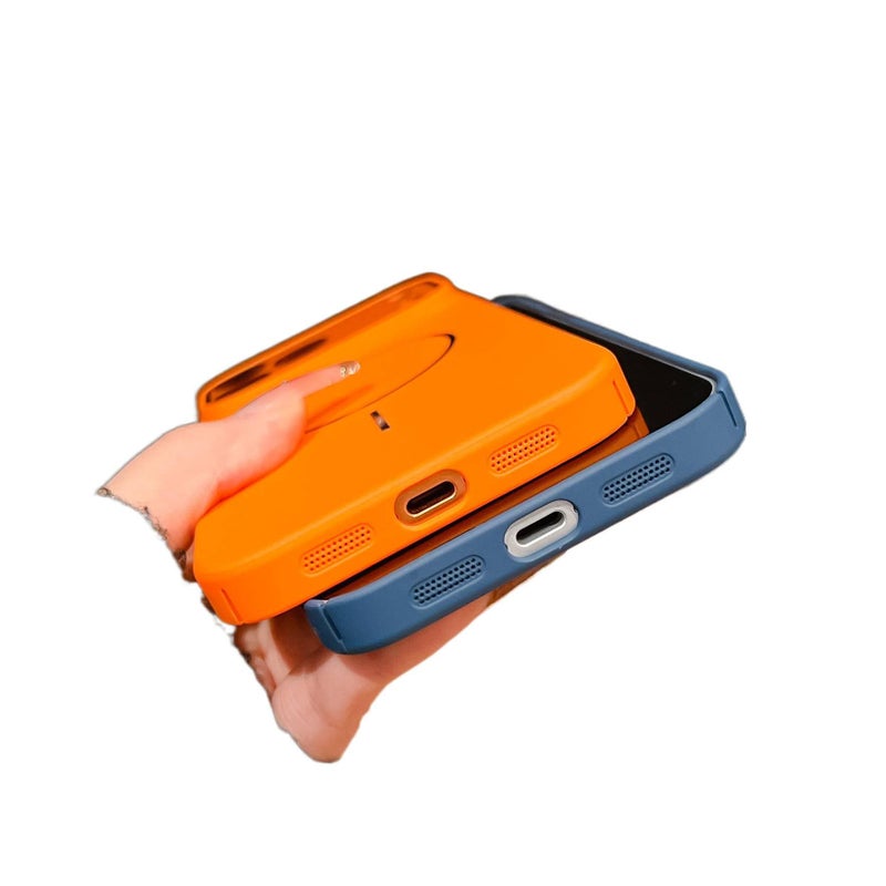 غطاء MagSafe | مقاوم للصدمات لـ iPhone 13 | حماية من السقوط | مقاوم لبصمات الأصابع | بنفسجي - Image 5