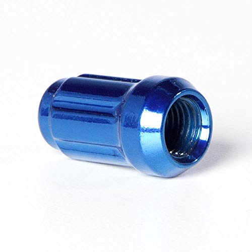 Circuit Performance Spline Drive Tuner Acorn Lug Nuts Blue 12x1.5 Forged Steel (20pc + Tool) - Image 5