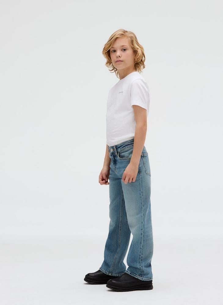 Calvin Klein Jeans Kids Graphic Crew Neck T-Shirt - Image 3