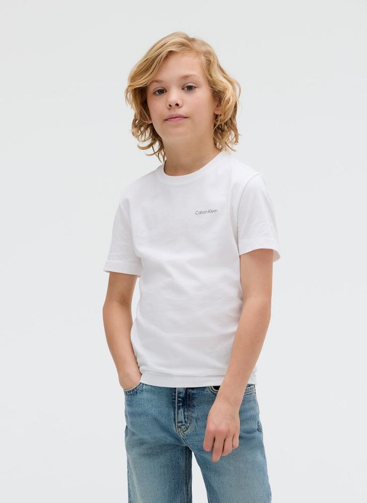 Calvin Klein Jeans Kids Graphic Crew Neck T-Shirt - Image 1