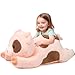 Cudhug Pig Stuffed Animal Giant 32 Stuffed Piggy Large Soft Plush Pig Toy Birthday Holiday Party Gifts for Kids Girls Boys - Image 2