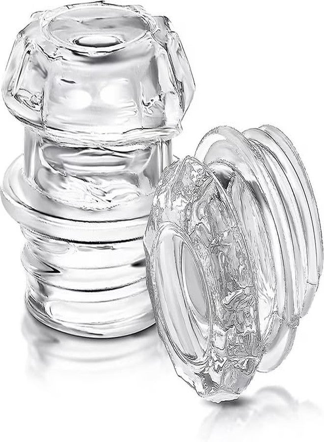 SquarezhenBo Clear Glass Replacement Top for Coffee Percolators - Transparent Knob Lid Compatible with Coffee Pots and Espresso Machines, Durable Brewing Accessories for Coffee Maker Parts - Image 1