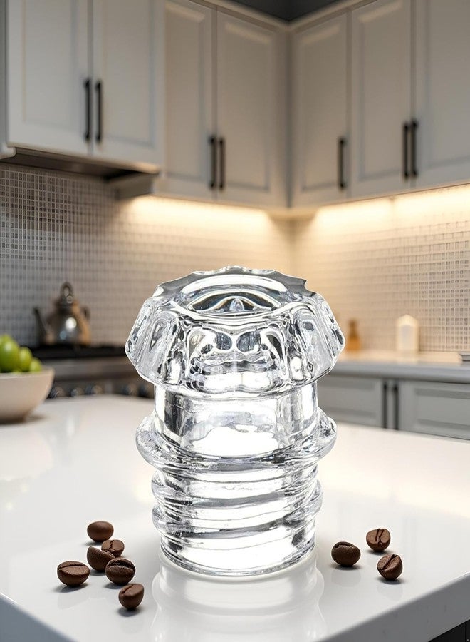 SquarezhenBo Clear Glass Replacement Top for Coffee Percolators - Transparent Knob Lid Compatible with Coffee Pots and Espresso Machines, Durable Brewing Accessories for Coffee Maker Parts - Image 3