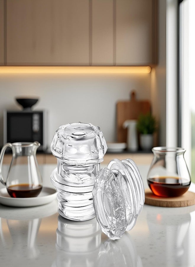 SquarezhenBo Clear Glass Replacement Top for Coffee Percolators - Transparent Knob Lid Compatible with Coffee Pots and Espresso Machines, Durable Brewing Accessories for Coffee Maker Parts - Image 4