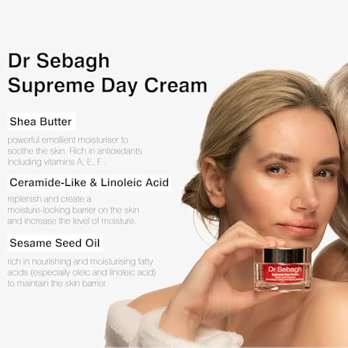 Dr. Sebagh Dr Sebagh Supreme Collection - Beautiful Skincare Gift Set 3-In-1 | Enjoy 3 Award-Winning Products | Rejuventate & Restore Your Skin | Anti Fine Line & Wrinkle | Expert Formula For All Skin Types - Image 3
