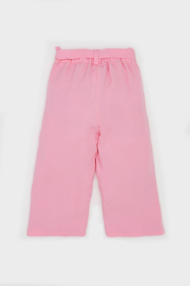 DeFacto Baby Girl Wide Leg Straight Leg Trousers - Image 3
