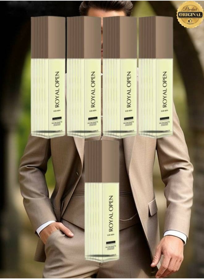 Uf 5 Pieces Royal Open For Men Perfume EDT 100ML  - Image 1
