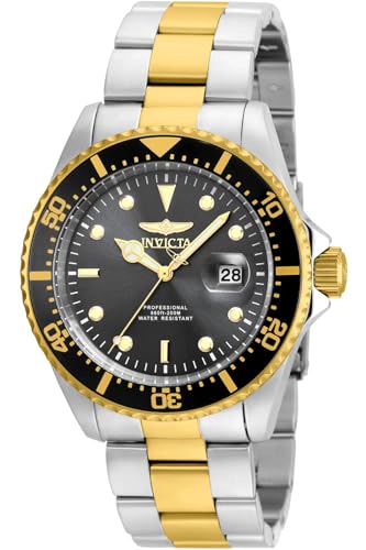 Invicta ساعة Invicta للرجال 22057 'Pro Diver' كوارتز من الفولاذ المقاوم للصدأ بحزام مزدوج اللون - Image 1