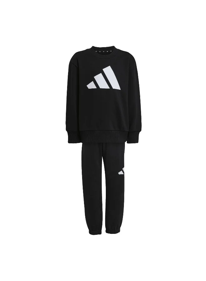 adidas Adidas Lk Bl Fl Jog Black Youth/Baby Jogger Suits For Kids
