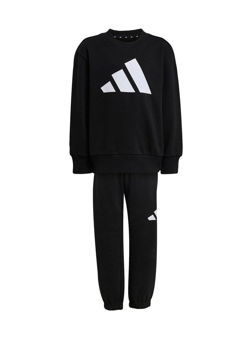 adidas بدلة رياضية للأطفال بلون أسود - Image 5