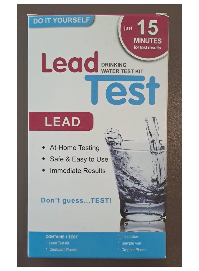 Home DIY LEAD in Drinking Water Test Kit  - Image 1