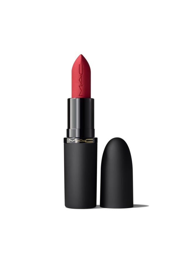 MAC Powder Kiss Hazy Matte Lipstick #Ruby Boo Ruby Boo - Image 1