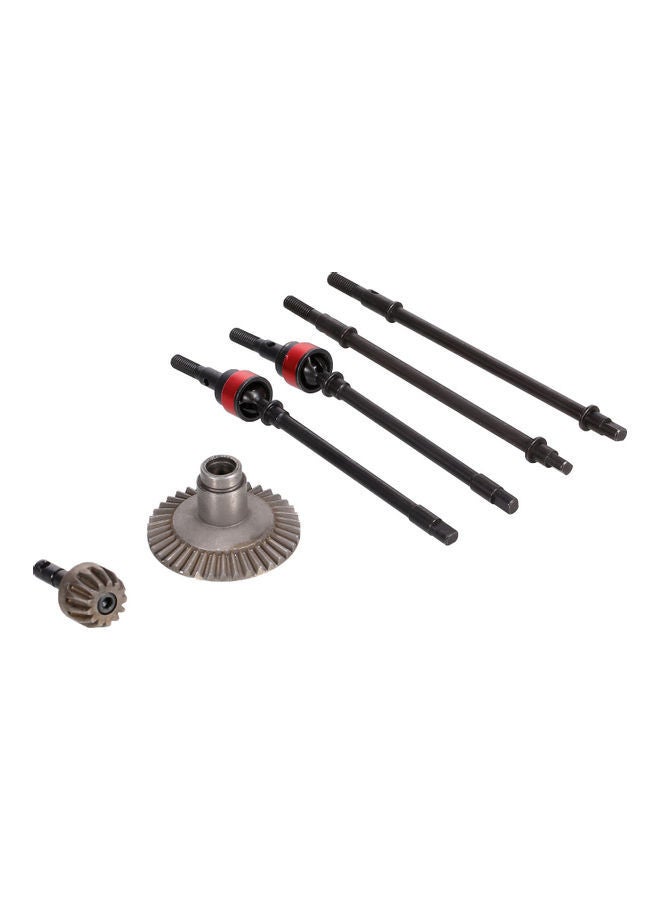 NIBEMINENT Metal Axle Dogbone Shaft Gear Compatible With 1:10 RC Crawler 11x2x10cm - Image 1