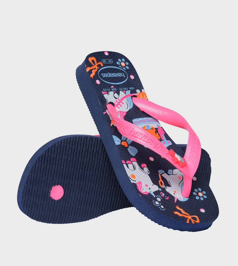 Havaianas Navy Blue/Pink Hav. Kids Fantasy for Women | Best Price UAE