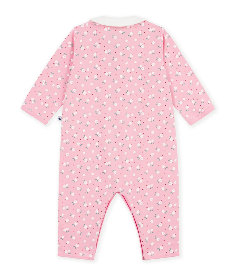 بيتي باتو Babies' Footless Printed Cotton Pyjama Suit