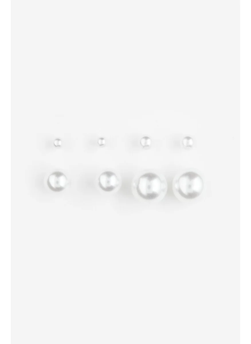اتش اند ام 4 Pairs Stud Earrings