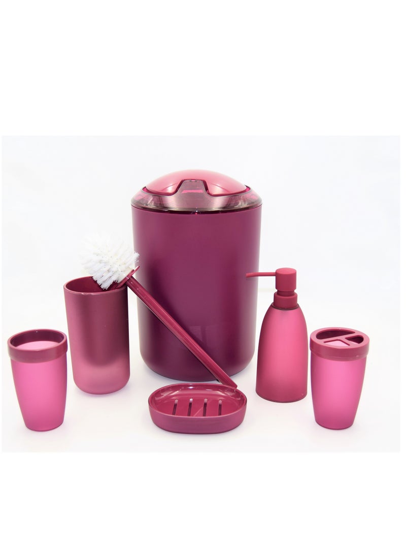 SANITARY Ware's Window 6-Piece Silky Design Bathroom  Set - Image 2