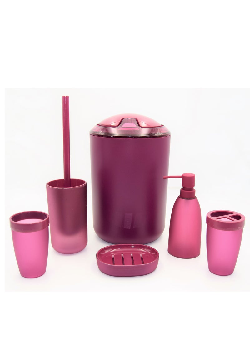 SANITARY Ware's Window 6-Piece Silky Design Bathroom  Set - Image 1