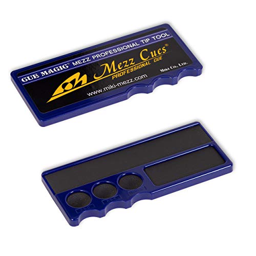 Mezz CUE Magic Professional Pool Cue TIP Tool - 4 in 1 (Blue) - Image 3