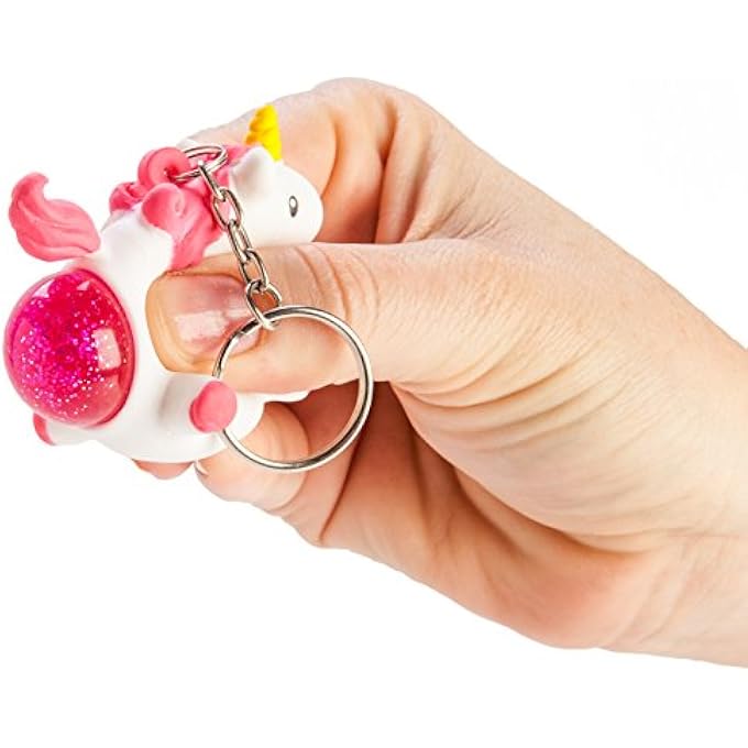 Keycraft Squeezy Unicorn Keyrings - Image 3