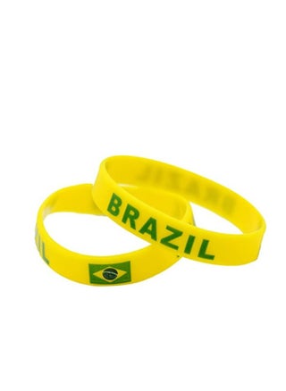 2 pcs of Brazil Soccer Silicone Wristbands Sports Accessories for Unisex Sports Fan - pzsku/ZF048EC4A89B9A172CE8EZ/45/_/1671541983/c68fdb3a-dc03-48c4-814e-126fbb99f728