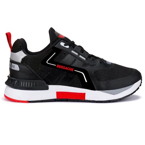 BERSACHE Premium Sports,Gym, Trending, Stylish Running Shoes For Men (Black),7 UK - Image 3