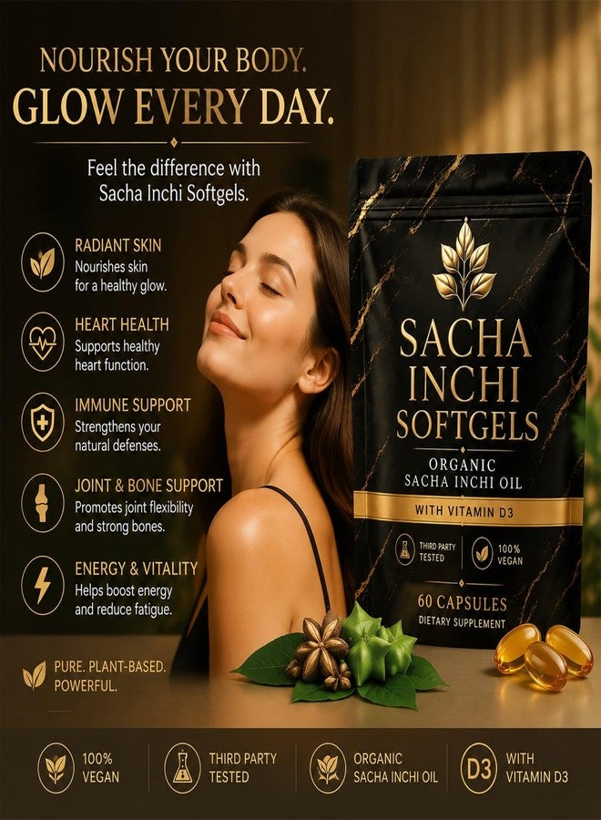 Sacha Inchi Oil — 60cont - Image 3