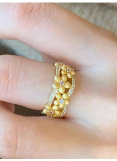 GOLDMAX 21k Gold Plated Ring For Women One Size  - Image 5