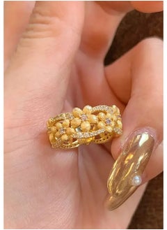 GOLDMAX 21k Gold Plated Ring For Women One Size  - Image 2