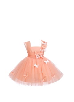 Daddy's Angel Baby Girls 3D Butterfly Tulle Tutu Dress Kids Birthday Christening Wedding Party Dresses Cake Smash Photo Shoot  - Image 1