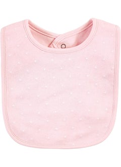 hudson baby Hudson Baby Unisex Baby Cotton Bibs, Glitter Unicorn, One Size  - Image 5