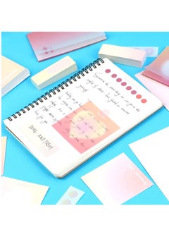 Y&D 204 Pcs Multi-Function Revision Flash Cards Set Index Crads Blank Record Memo with 128 Tabs and 24 Stickers for School Office Learning Pink  - Image 5