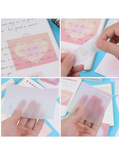 Y&D 204 Pcs Multi-Function Revision Flash Cards Set Index Crads Blank Record Memo with 128 Tabs and 24 Stickers for School Office Learning Pink  - Image 3