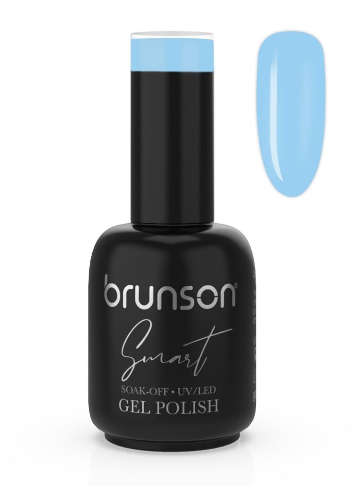 Gel Nail Polish, 15ml Smart Gel Nails Glossy Shine Finish Long Lasting Soak off UV/LED Gel Polish for Nail Art French Manicure Pedicure Salon Quality Chip Resistant Gel Nail Extensions