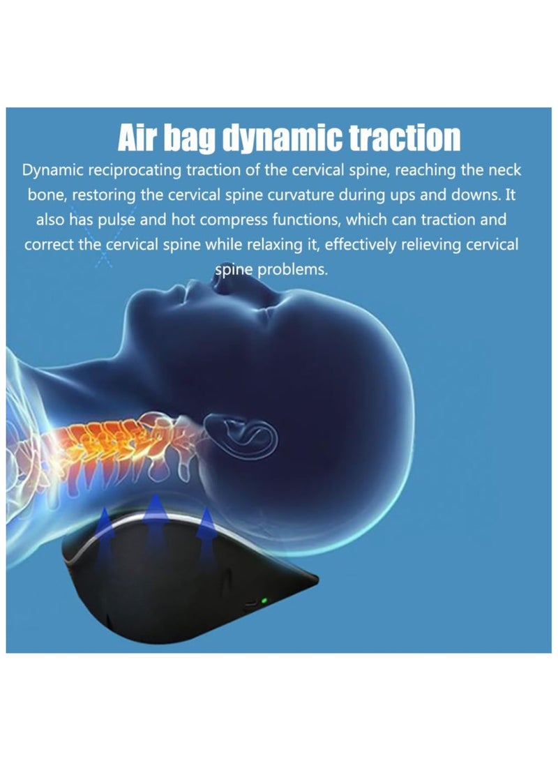 general Electric Cervical Traction Device with Wireless Remote 3 Levels Of Temperature Control TENS Low Frequency Pulse - Image 2