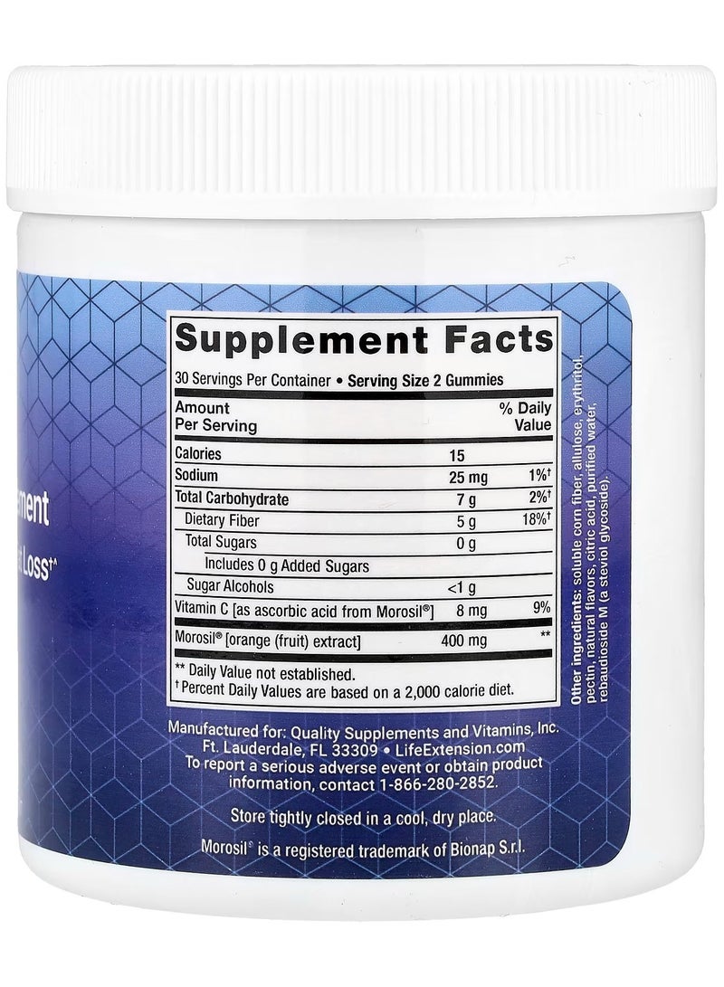 Life Extension, Gummy Science™, Mediterranean Weight Management, Natural Berry, 60 Gummies - Image 2