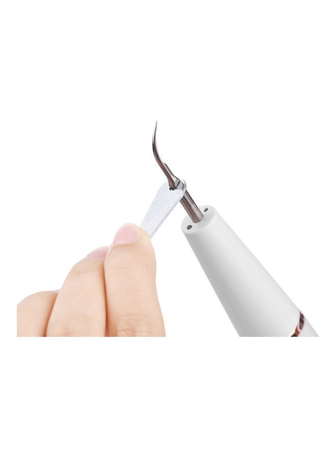 نيبمينينت Electric Dental Cleaner With Flosser And Oral Mirror White 23.2x3cm - Image 4