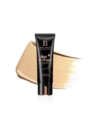 Lakyou Beuty High Coverage Foundation Cream | Weightless | Matte Effect | Long Lasting | Waterproof Base Foundation | Shade-04 (Natural Nude) | 80Ml - pzsku/ZF049BBADA807490E10FDZ/45/_/1735567149/175158a7-6135-4e02-b32a-baad56bb2cdf