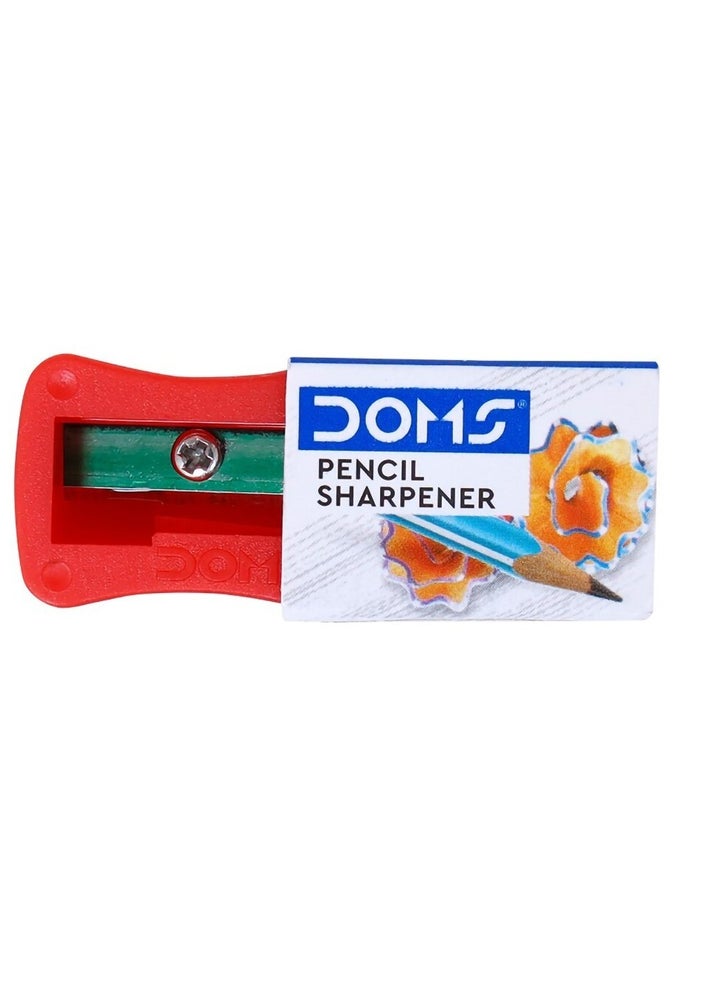 Buy DOMS 6-Piece Pencil Sharpener Multicolour Online | 15 Minutes ...