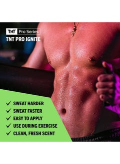 TNT Pro Series TNT Pro Ignite Hot Sweat Cream, Workout Cream, Thermogenic Cream for Men & Women, Heat Skin Lotion (6.5 Ounce, Sweat Cream Jar)  - Image 3
