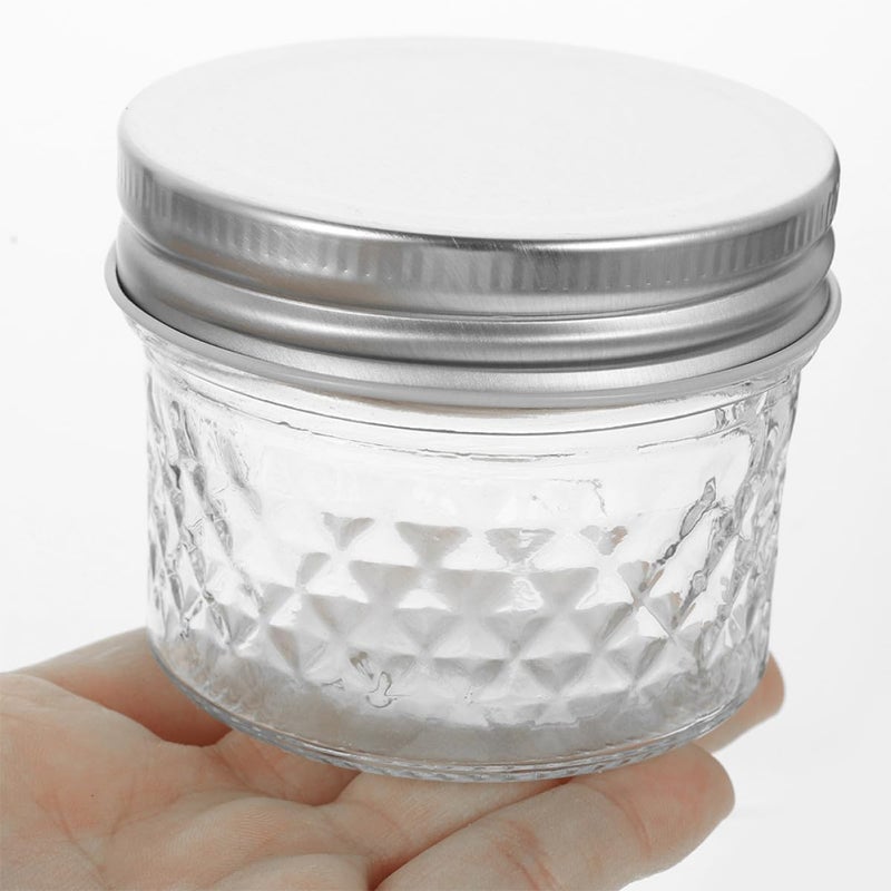 Glass Jam Jars with Lids 120ml Small Airtight Storage Jars Household Containers for Kitchen Canning and Honey - Image 4