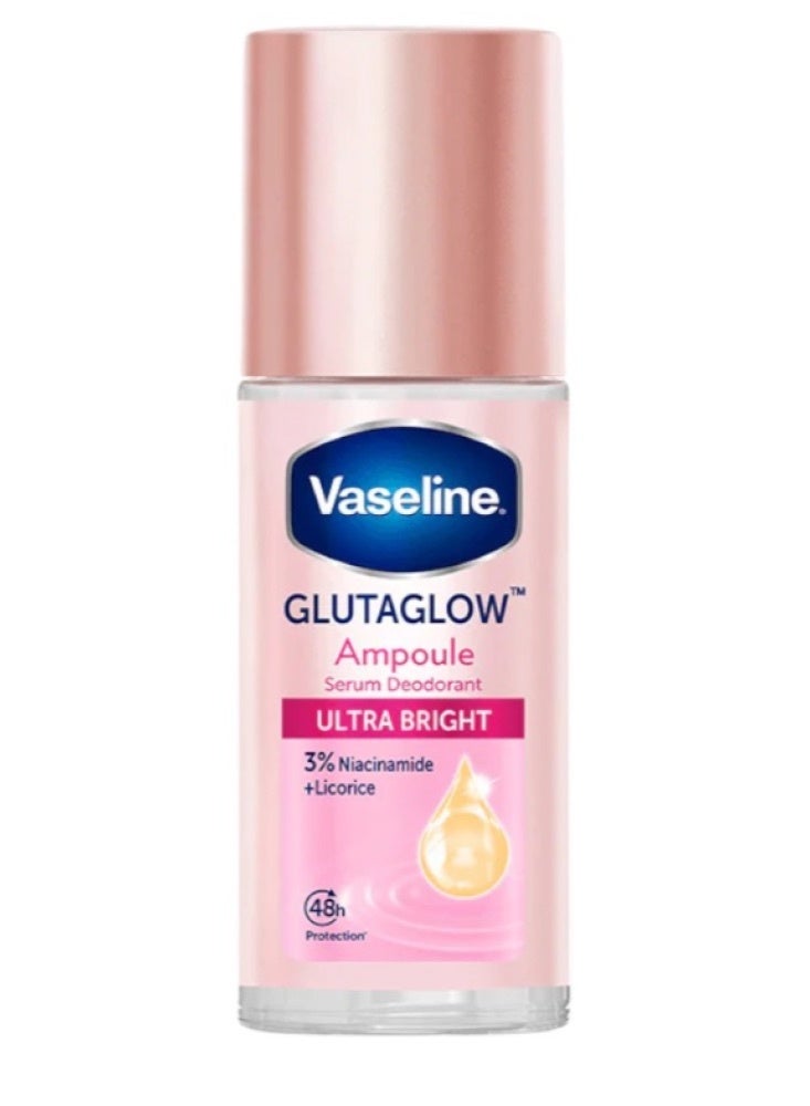 Vaseline Thai Gluta Glow Ultra Bright Roll On Deodorant 45 ml original - Image 1
