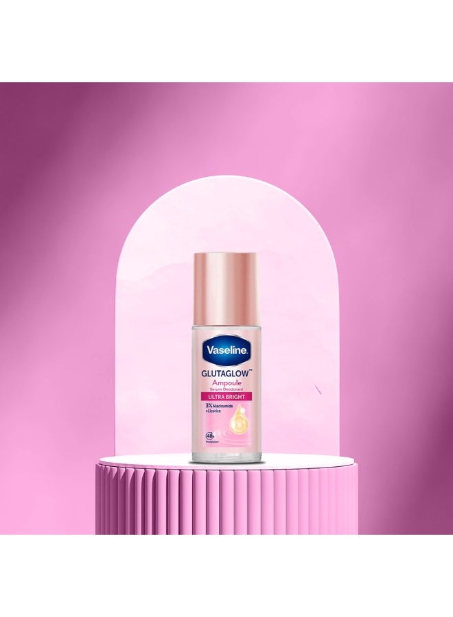 Vaseline Thai Gluta Glow Ultra Bright Roll On Deodorant 45 ml original - Image 2