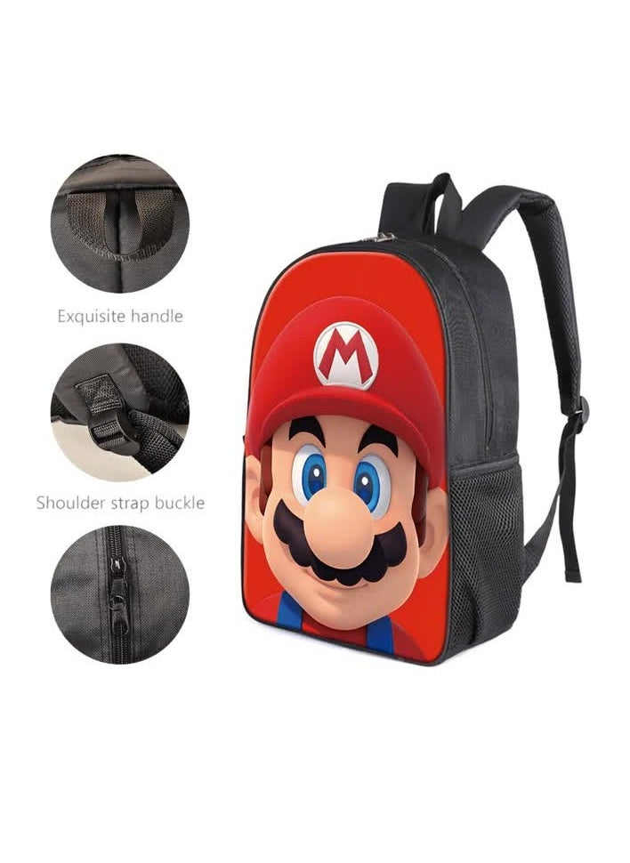 Generic - 3D new product horror burbi smiling critters backpack for primary and secondary school students,Model E - 17 - Single Layer - Smiling Animal - Image 1