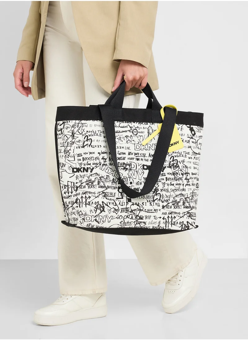 دكني Brady Top Handle Zip Through Tote